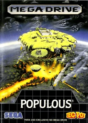 Populous (Europe) box cover front